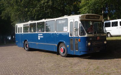Inzet van historische autobussen